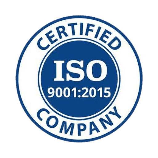 BTEL ISO 9001:2015 certified company seal